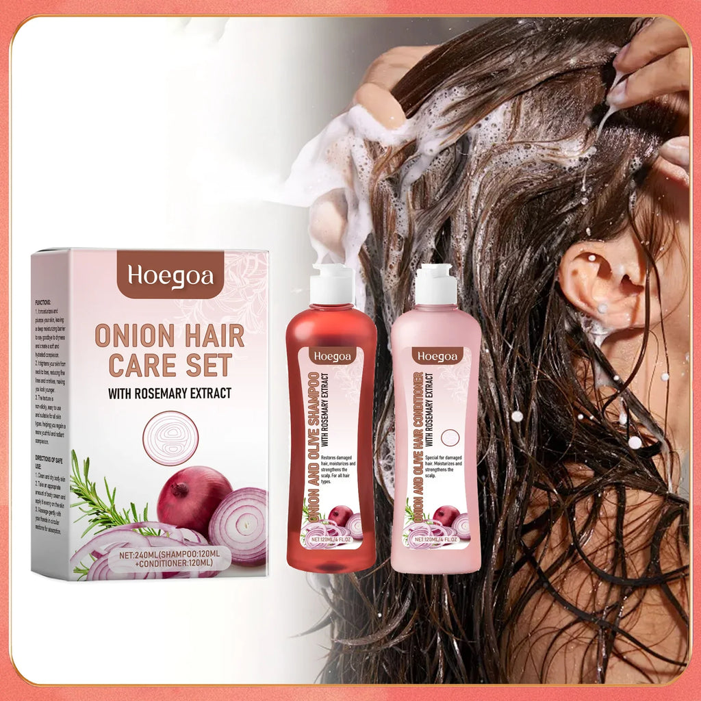 Onion Rosemary Shampoo For Hair Growth Scalp Cleanses Oil Control  Improves Hair Quality Volumizing Hair Strengthen Conditioner