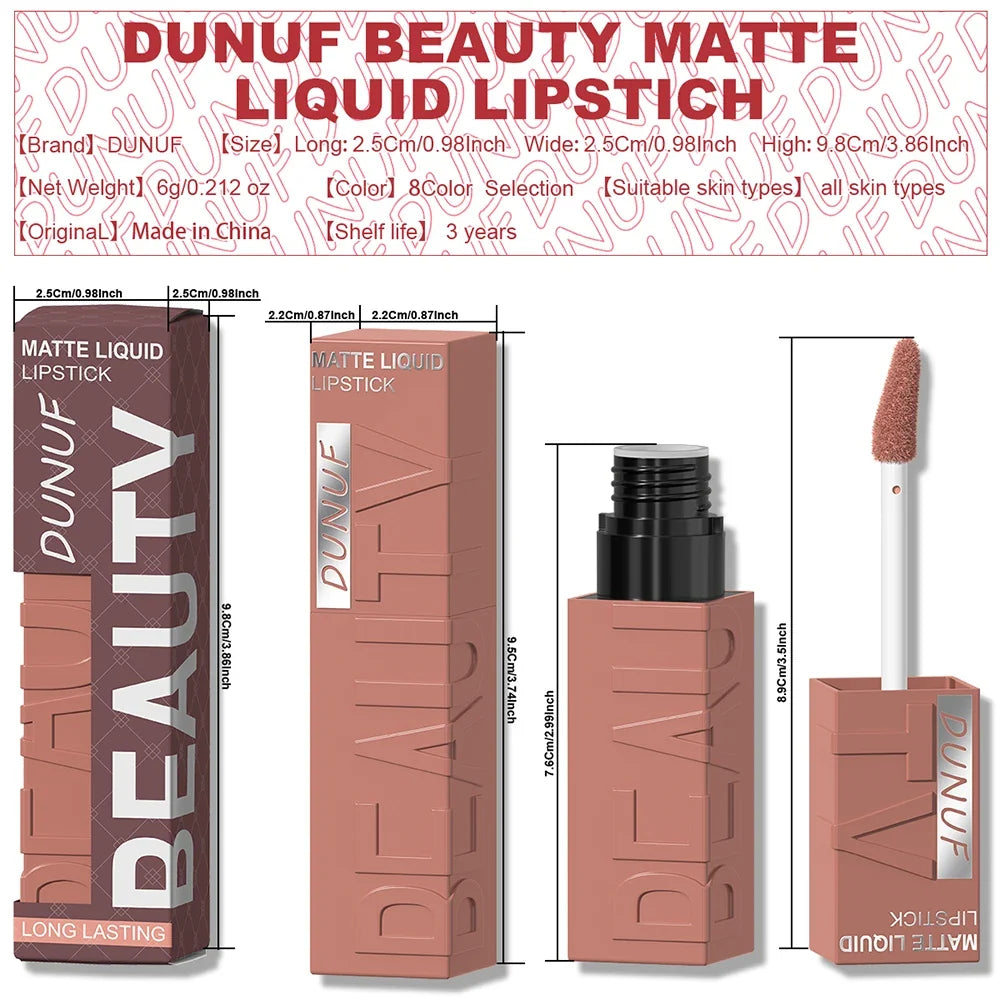 Lip Gloss Lipstick Easy To Color Waterproof Easy-color Sweat-proof Non-stick To Cups, Y2K Fancy Fashion Suitable For Christmas