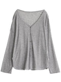CHIC VEN Women's Cardigan New V-neck Long Sleeved Female Shirt Female Jumpers Sun Protection Woman Top Spring Summer 2026