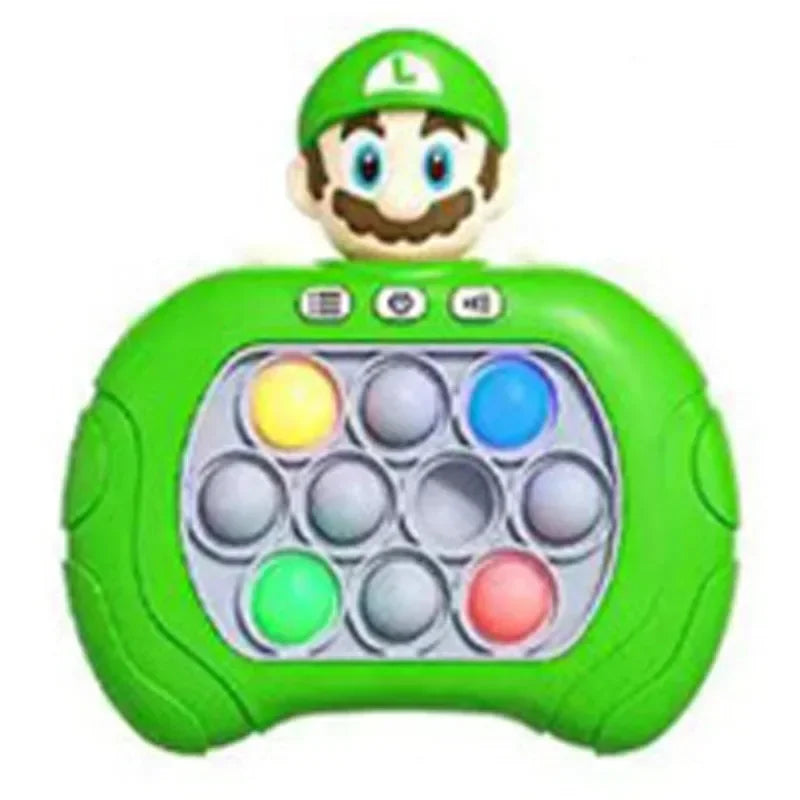 New Quick Push Pop It Game - Electronic Bubble Fidget Toy for Adults & Kids, Perfect Anti-Stress Gift with Box