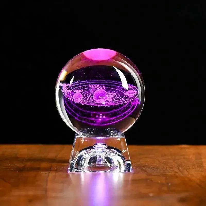 3D LED Crystal Ball Collectible