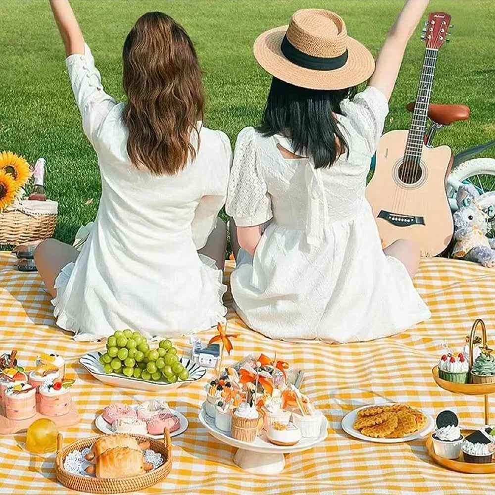 Waterproof Sandproof Picnic Blanket Portable Outdoor Camping Mat