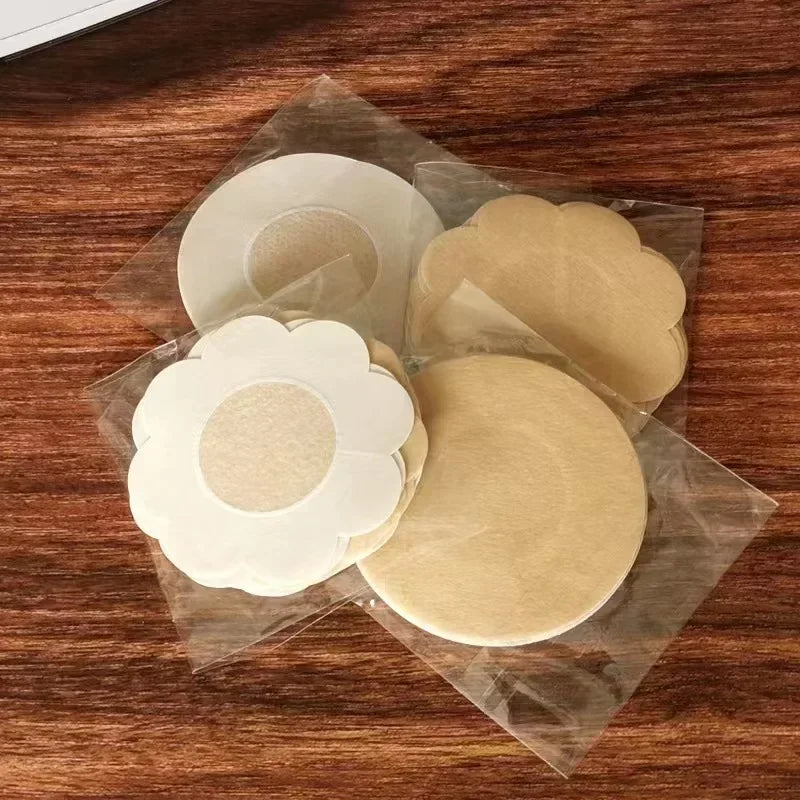 50-500pcs Nipple Cover Stickers Women Breast Lift Tape Pasties Invisible Self-Adhesive Disposable Bra Padding Chest Paste Patch