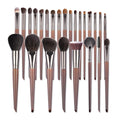 OVW Natural Goat Hair Makeup Brushes Set Professional Kit brocha maquillaje pedzle do makijazu blending smudging brush shader
