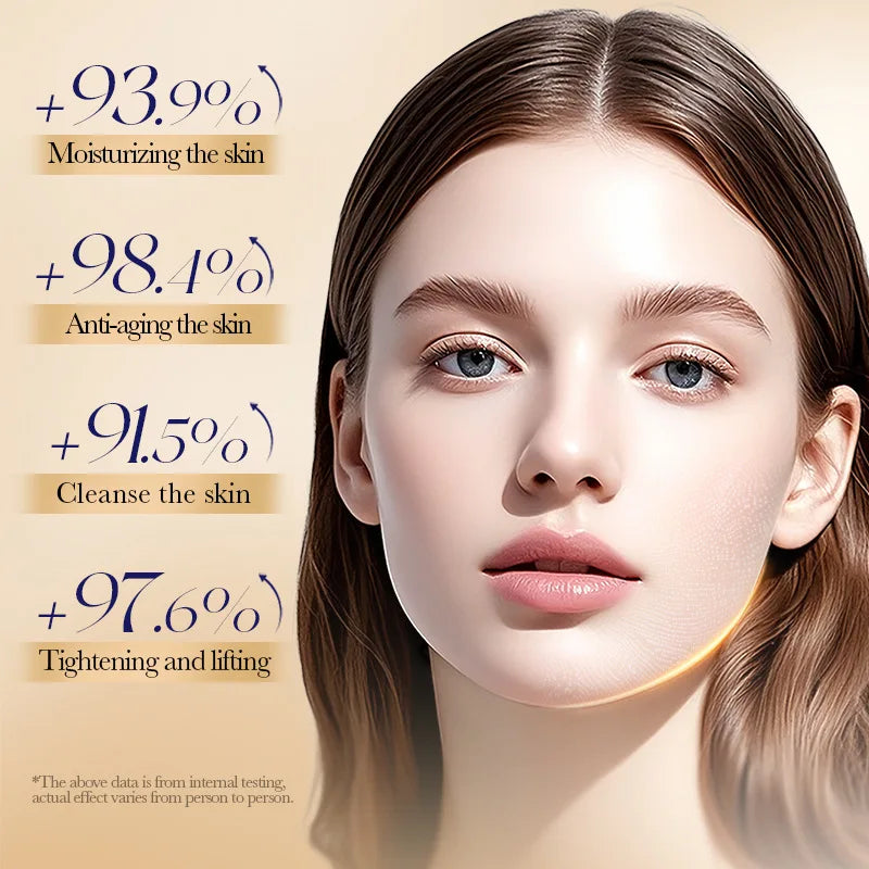 5pcs SADOER Collagen Skin Care Sets Moisturizing Face Cream Eye Cream Serum Essence Whitening Anti-Aging Facial Skin Care Kit