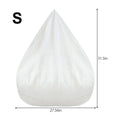 OTAUTAU 1/2pc Sofas Cover Without Filler Removable Lazy Sofa Inner Liner Washable Replacement Bean Bag Insert Pouf Beanbag