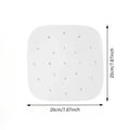 50Pcs Air Fryer Parchment Paper Liners Disposable Square Non-Stick Oven Oil-absorbing Paper Baking Accessories