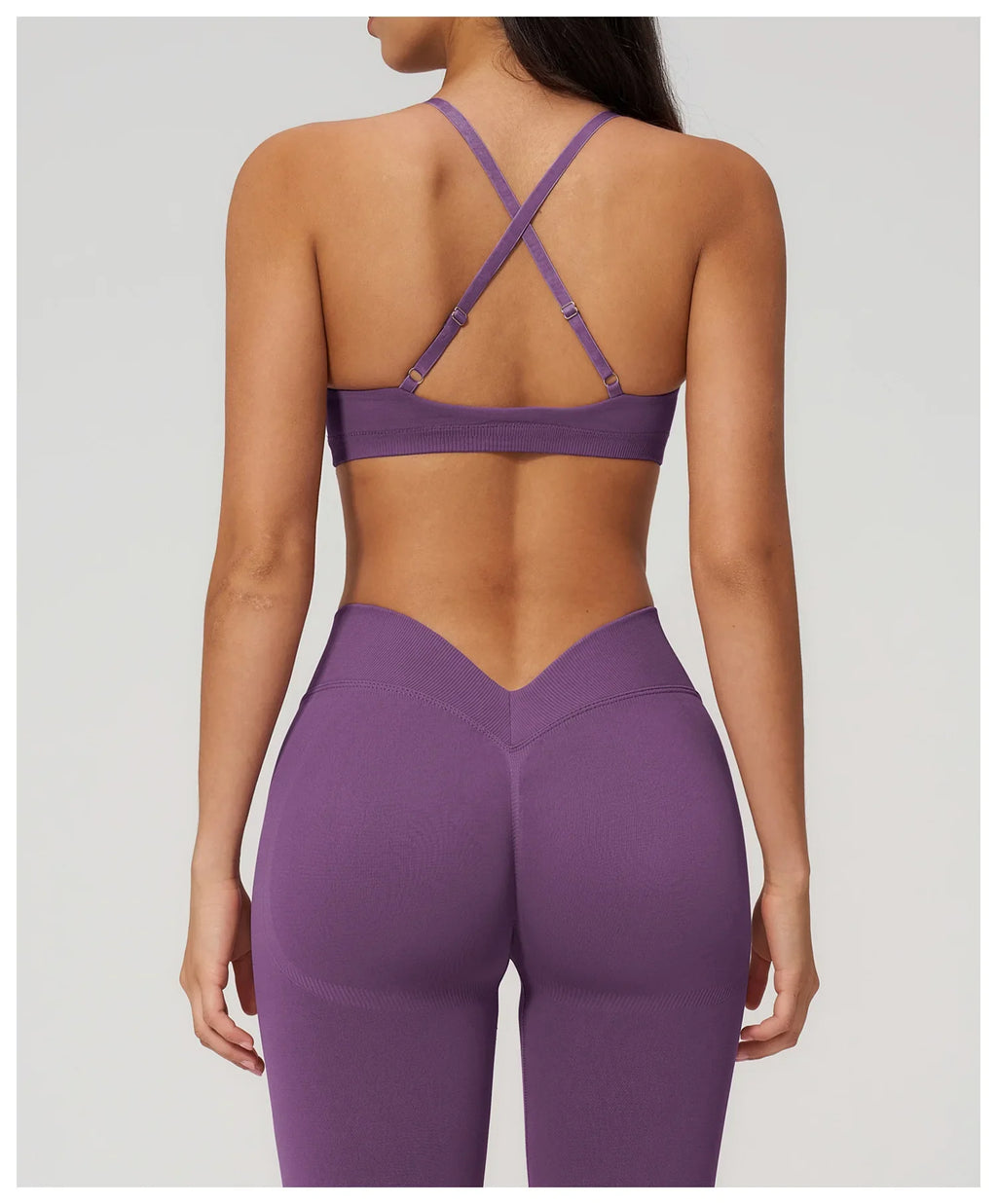 Backless Yoga Bra Woman Gym Tops Sports Bra Strap Cross Back Womens Underwear Adjustable Shoulder Strap Inner Padded Yoga Vest