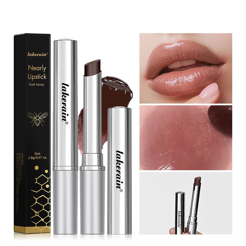 4pcs Honey Colorless Lip Balm Lipstick Long Lasting Moisturizing Lips Plumper Nourish Makeup Lip Care Cosmetic
