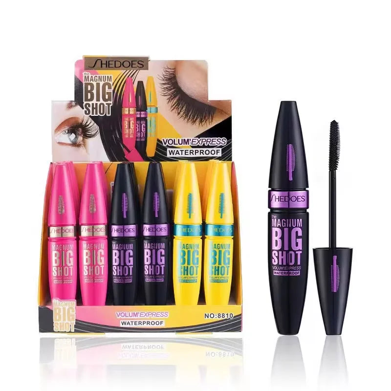 4D Black Mascara - Long-Lasting, Volumizing & Curling for All Skin Types - Perfect Valentine's Gift for Women