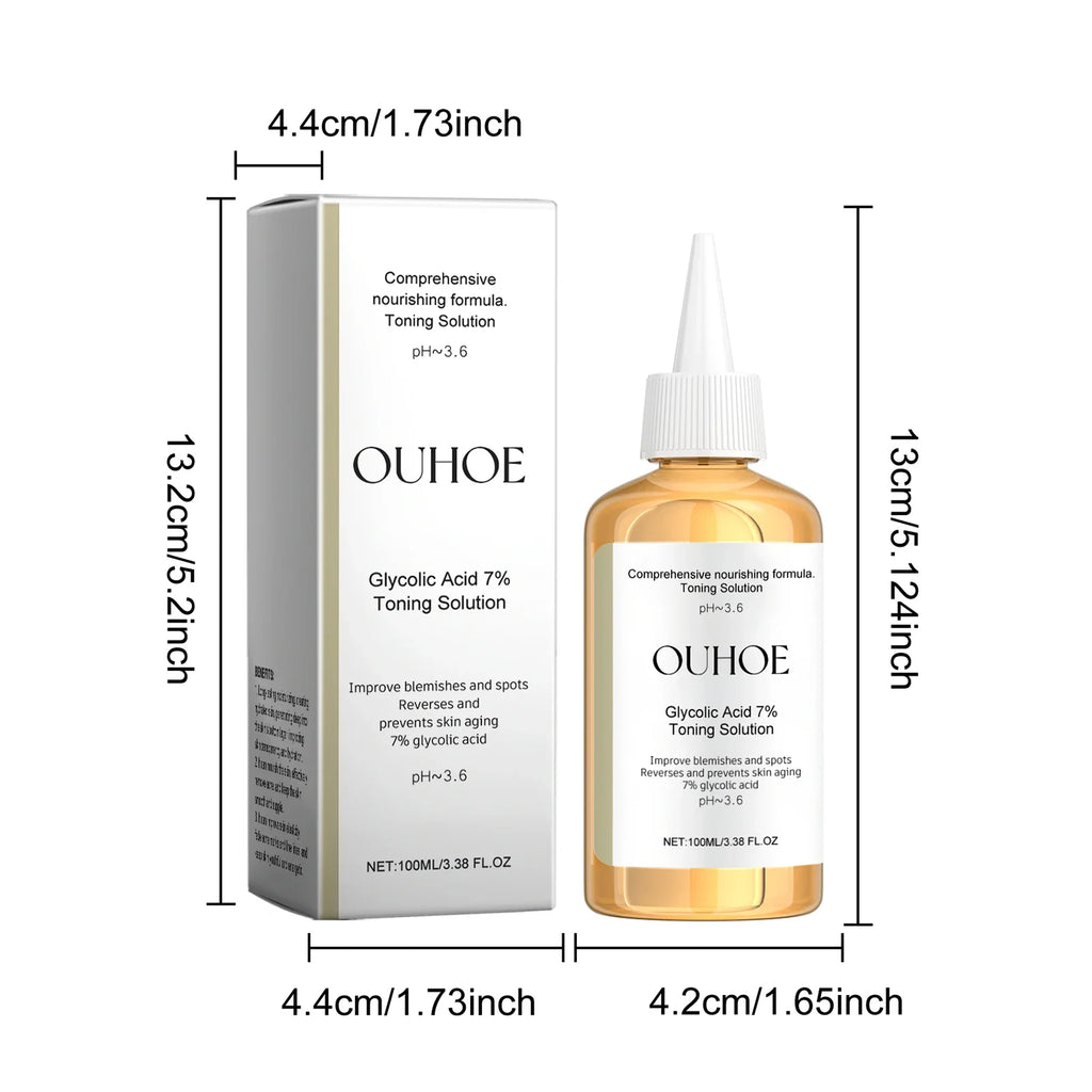 Glycolic Acid 7% Moisturizing Toner Remove Acne Improve Skin Condition Replenish Water Moisturize Skin Tender Skin&Toner Essence