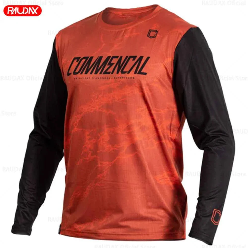 Men's Downhill Jerseys Mountain Bike MTB Shirts Offroad DH Motorcycle Jersey Motocross Camisetas Enduro Jersey