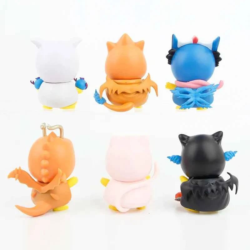 Creative Cartoon Anime Toys Set
