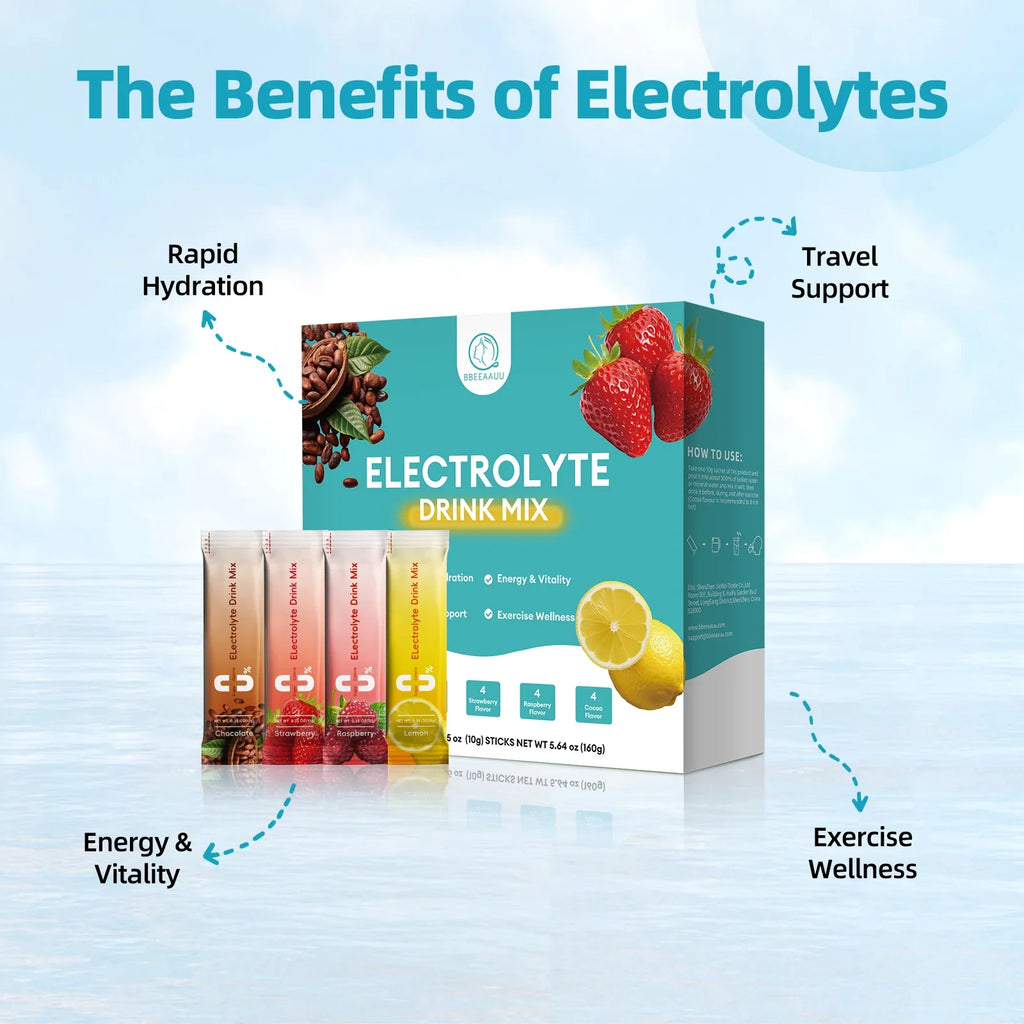 Beworths Electrolyte Powder Sugar Free Hydration For Endurance Non GMO
