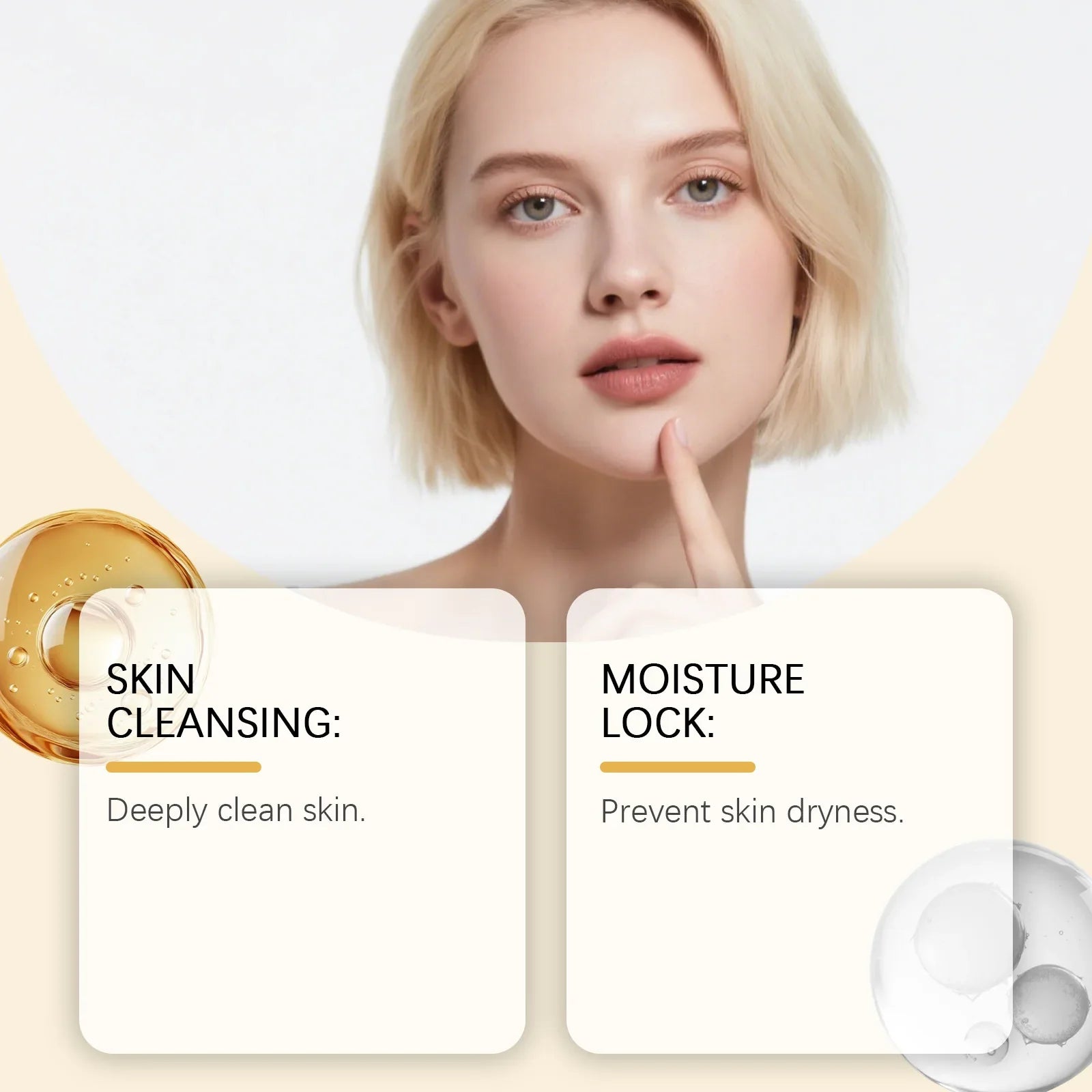 Kojic Acid Nicotinamide Gel Cleanser Face Wash Cleansing Pores Oil Control Smooth Skin Brightening Moisturizing Facial Cleanser