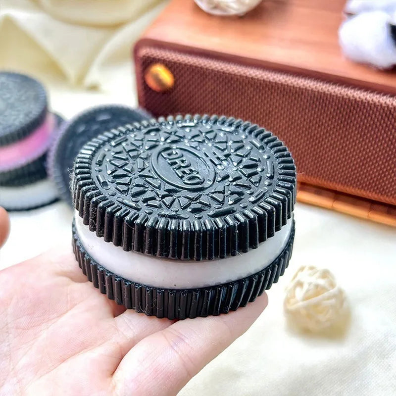 Squishy Handmade Silicone Cookies Fidget Toy | Slow Rebound Stress Relief Pinch Toy for Kids
