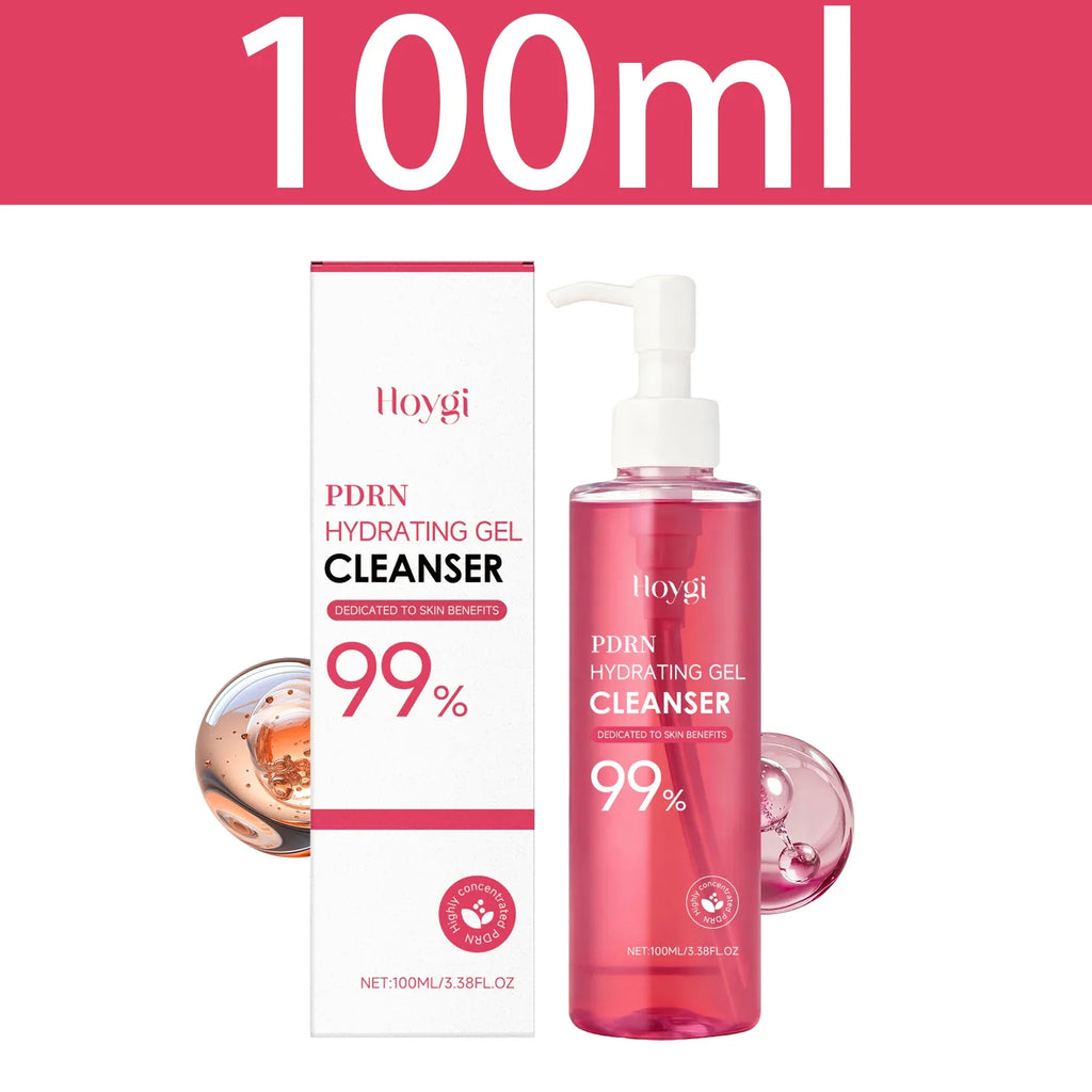 HOYGI Facial Cleansing Gel Oil Control Moisturizing Face Wash Anti-Acne Pore Refining Blackhead Remover Gentle Brightening Skin