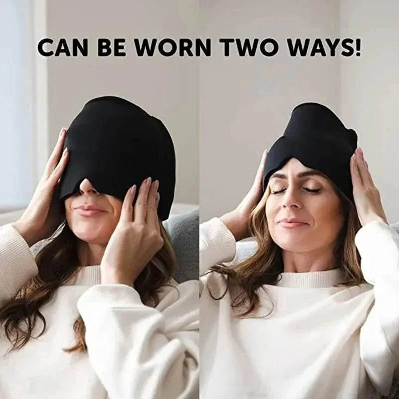 Single Layer Migraine Relief Cap Gel Ice Cap