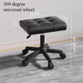 Adjustable Height Foot Rest for Office Chair, Under Desk Elevating Footstool with Memory Foam, Ergonomic Home Sofa Leg Rest