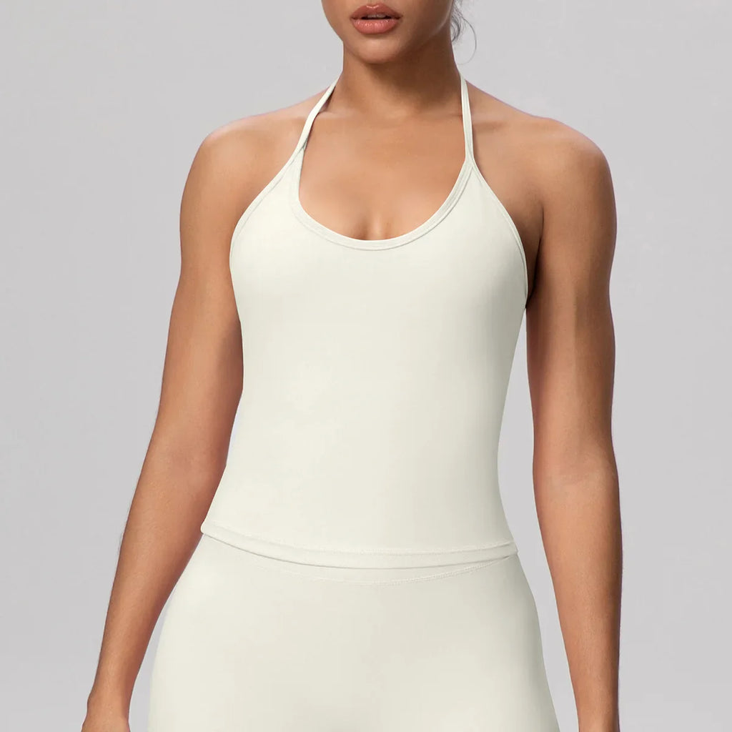 Women Sports Yoga Bra Adjustable Sports Top Women's Fitness Top Sleeveless Open Back Bra Fitness Workout Running Sportswear Vest