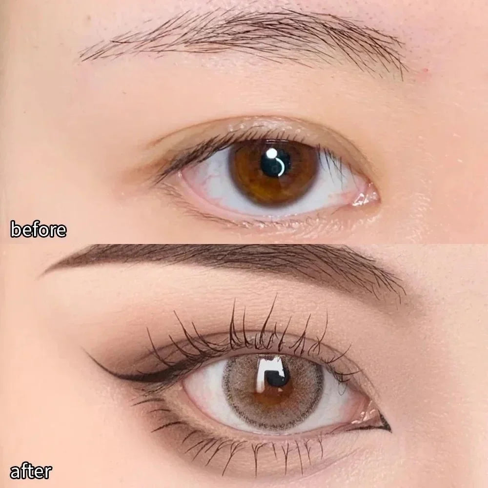 Slim eyeliner is waterproof, sweat-proof, long-lasting and non-smudged. Newbie brown eyeliner liquid pen