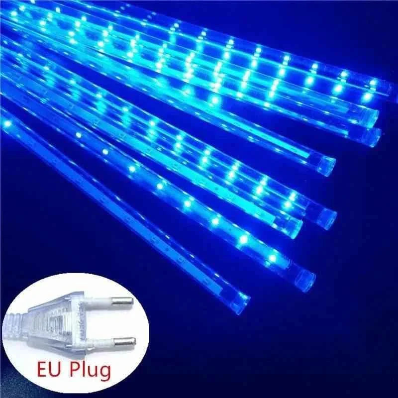 Led Hanging String Lights Meteor Shower
