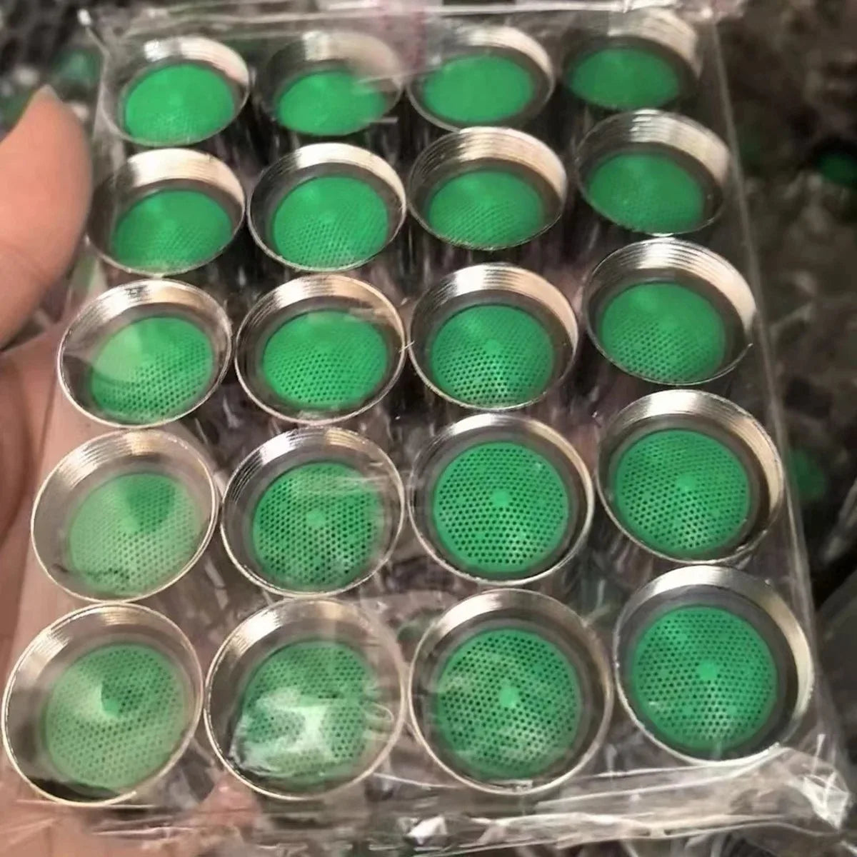 10PCS Basin Tap Filter-Tap Aerator- Faucet Plastic Insert Replacement Nozzle Filter - Faucet Flow Restrictor Replacement Parts