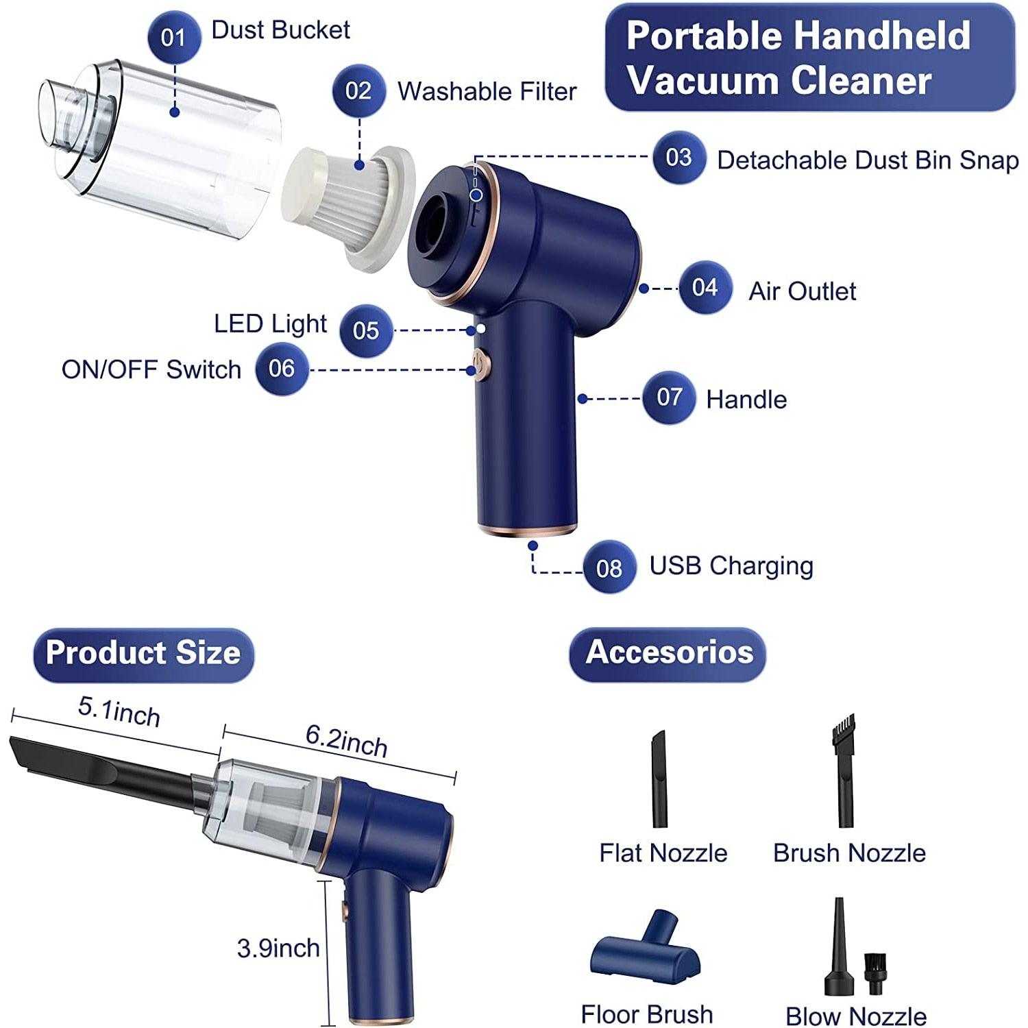 Handheld High Power Vacuum Cleaner