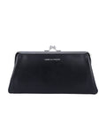 COMME DES GARÇONS WALLET Mini Kiss-Clasp Leather Purse