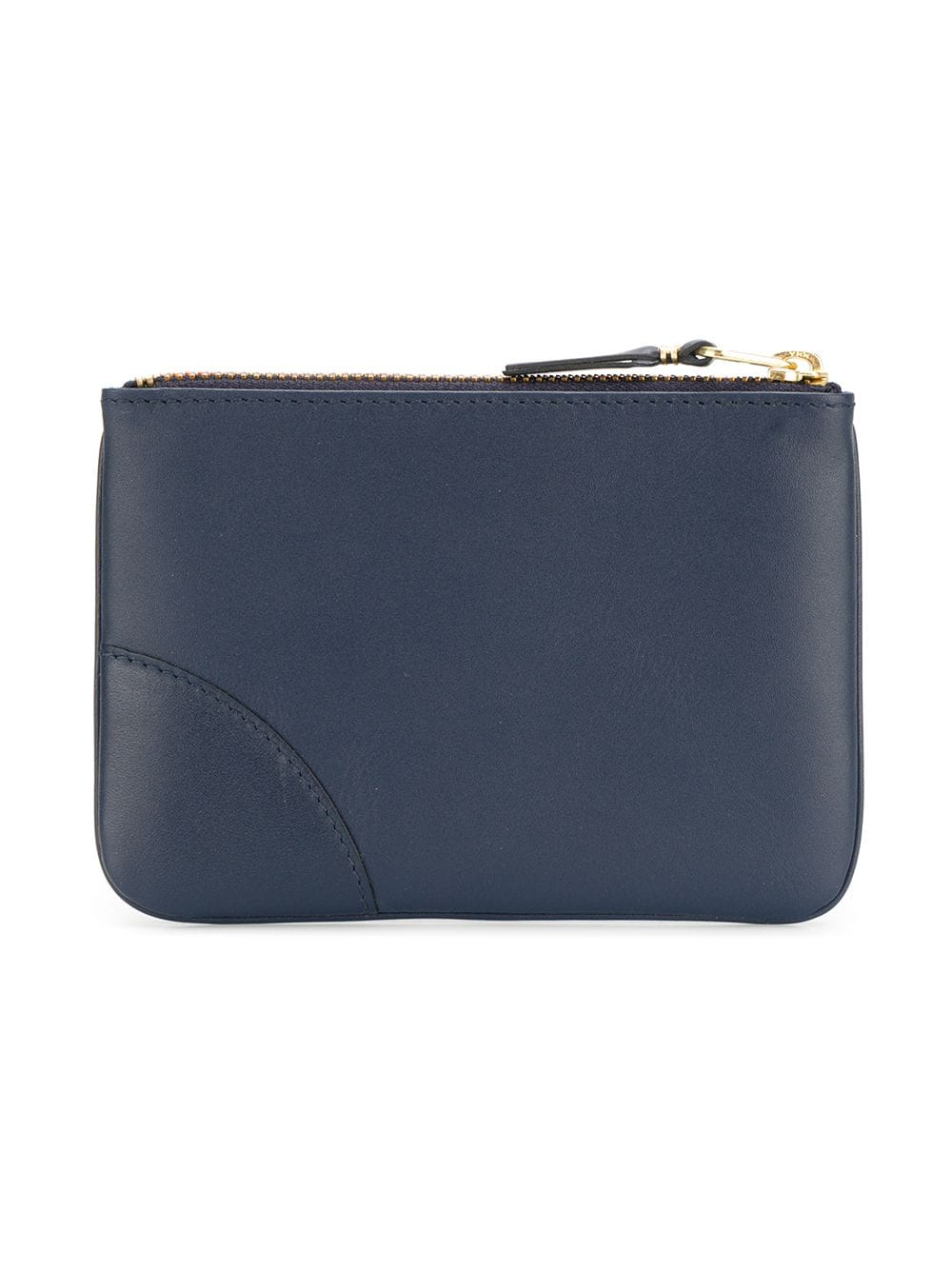 COMME DES GARÇONS WALLET Mini Leather Pouch Handbag with Logo Detail