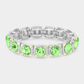 Crystal Rhinestone Stretch Bracelet