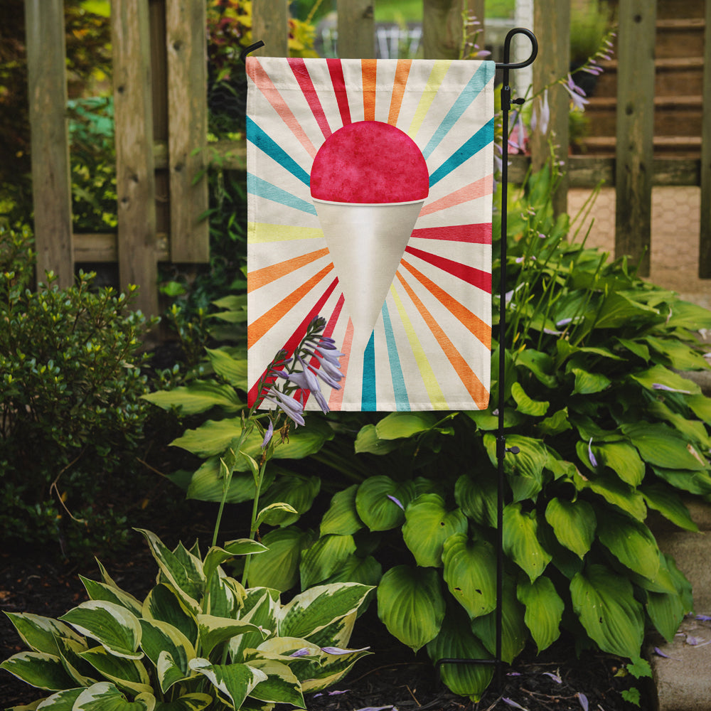 Cherry Snowball Snow Cone Garden Flag Mailbox Decorative Yard Banner Outside Patio Artwork for Flower Beds, Garden Size, Multicolor