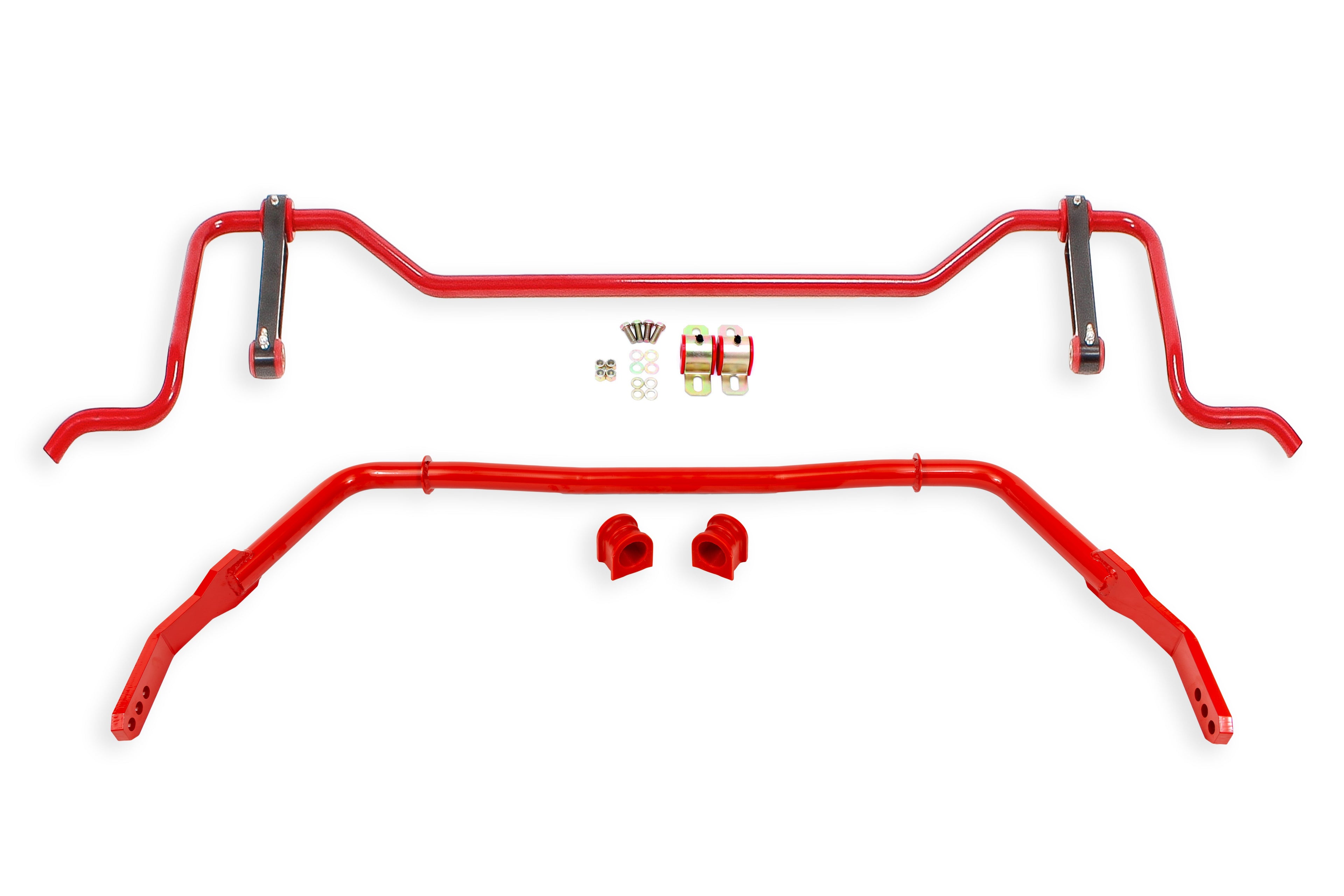 BMR Suspension BMR Ford S197 Mustang Sway Bar Package - Red SBP010R