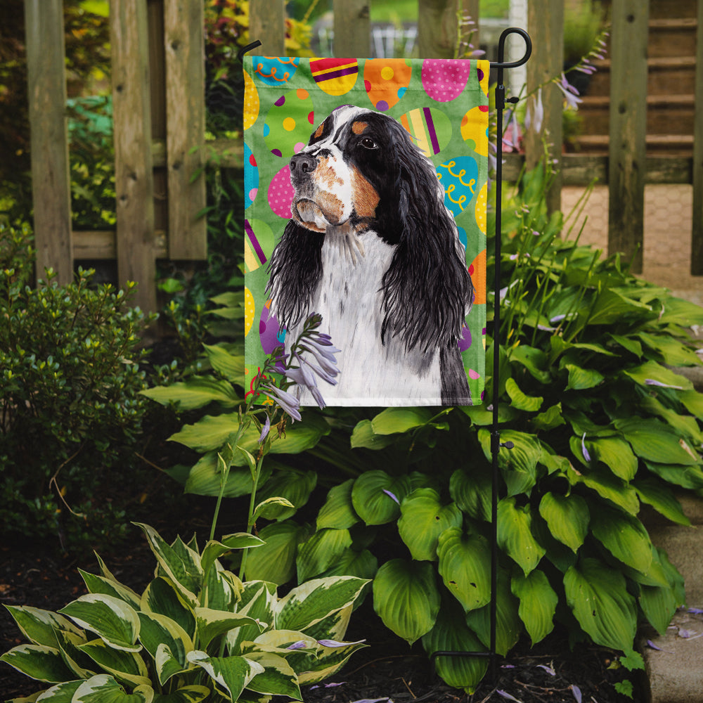 Springer Spaniel Easter Eggtravaganza Garden Flag Mailbox Decorative Yard Banner Outside Patio Artwork for Flower Beds, Garden Size, Multicolor