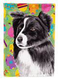 Border Collie Easter Eggtravaganza Garden Flag Mailbox Decorative Yard Banner Outside Patio Artwork for Flower Beds, Garden Size, Multicolor