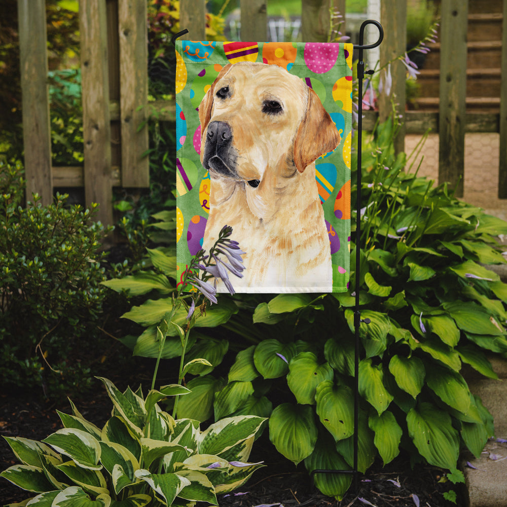 Labrador Easter Eggtravaganza Garden Flag Mailbox Decorative Yard Banner Outside Patio Artwork for Flower Beds, Garden Size, Multicolor