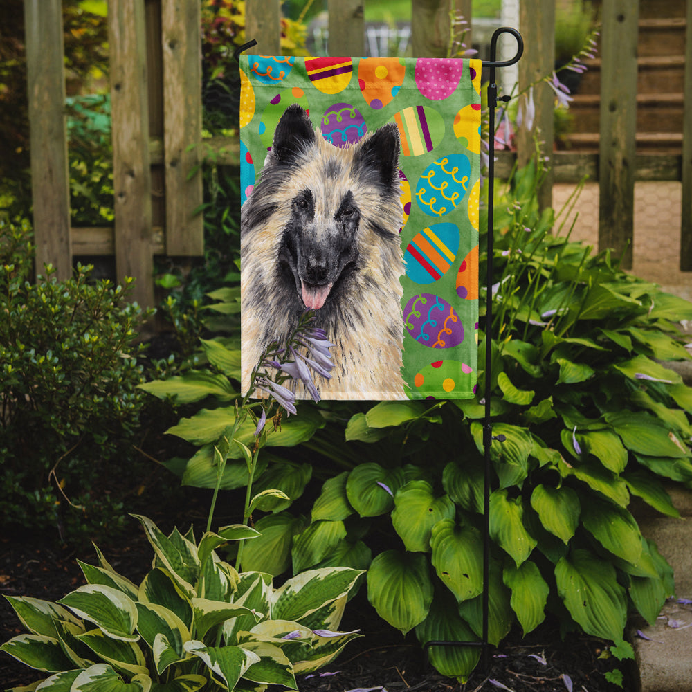 Belgian Tervuren Easter Eggtravaganza Garden Flag Mailbox Decorative Yard Banner Outside Patio Artwork for Flower Beds, Garden Size, Multicolor