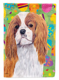 Cavalier Spaniel Easter Eggtravaganza Garden Flag Mailbox Decorative Yard Banner Outside Patio Artwork for Flower Beds, Garden Size, Multicolor