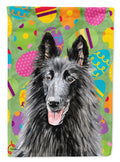 Belgian Sheepdog Easter Eggtravaganza Garden Flag Mailbox Decorative Yard Banner Outside Patio Artwork for Flower Beds, Garden Size, Multicolor