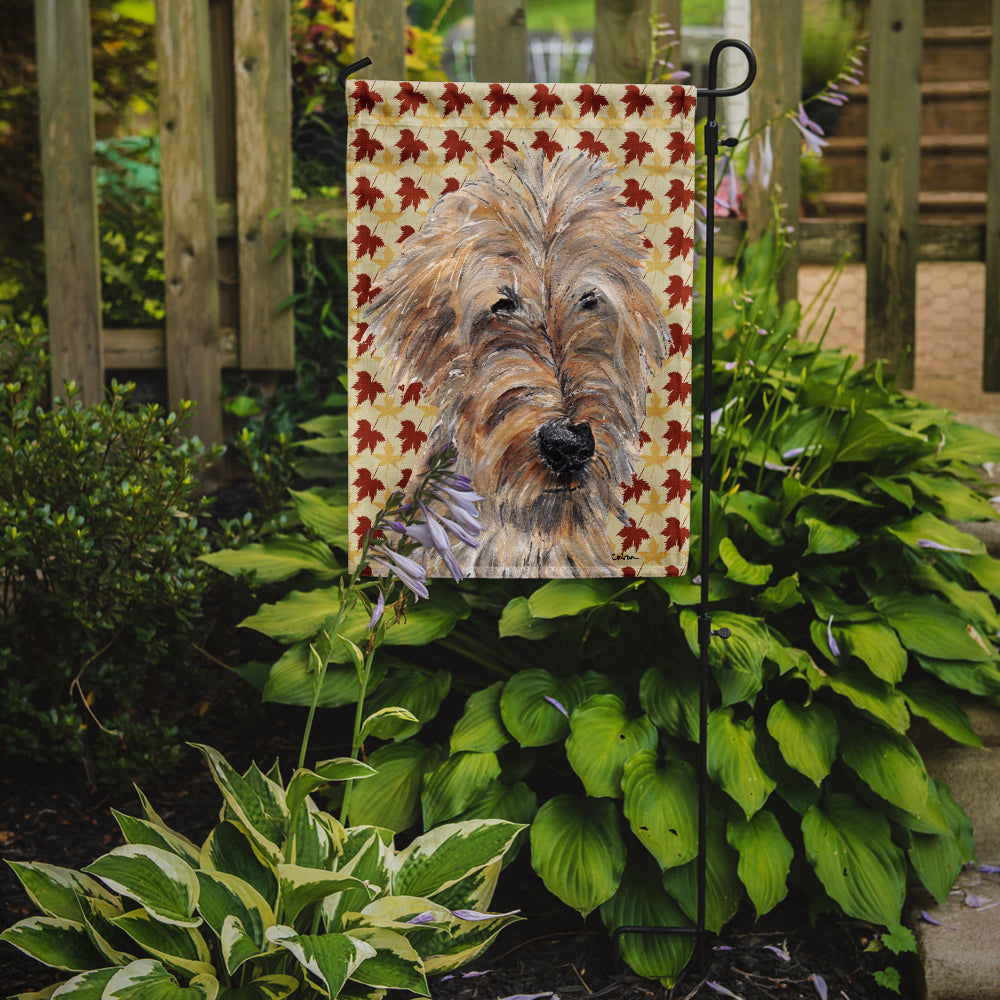 Golden Doodle Fall Leaves Garden Flag Mailbox Decorative Yard Banner Outside Patio Artwork for Flower Beds, Garden Size, Multicolor