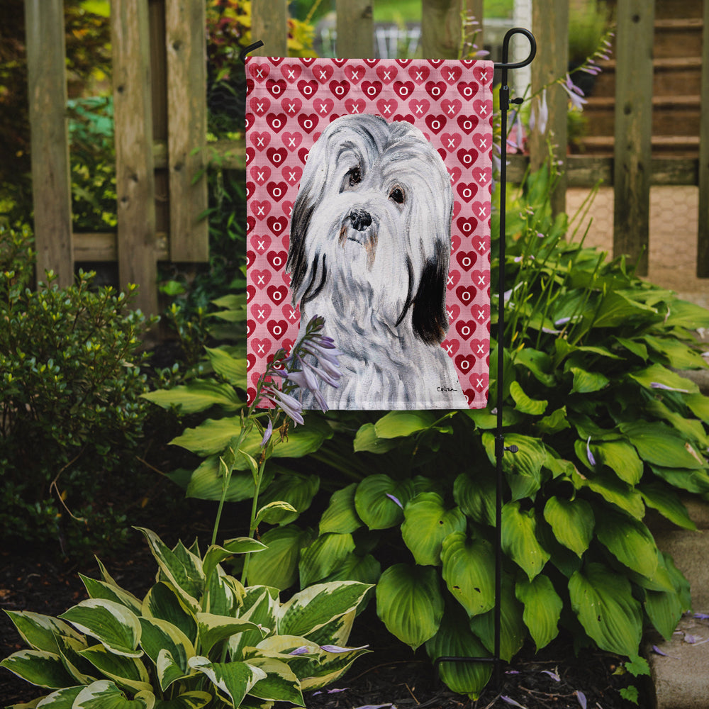 Havanese Hearts and Love Garden Flag Mailbox Decorative Yard Banner Outside Patio Artwork for Flower Beds, Garden Size, Multicolor