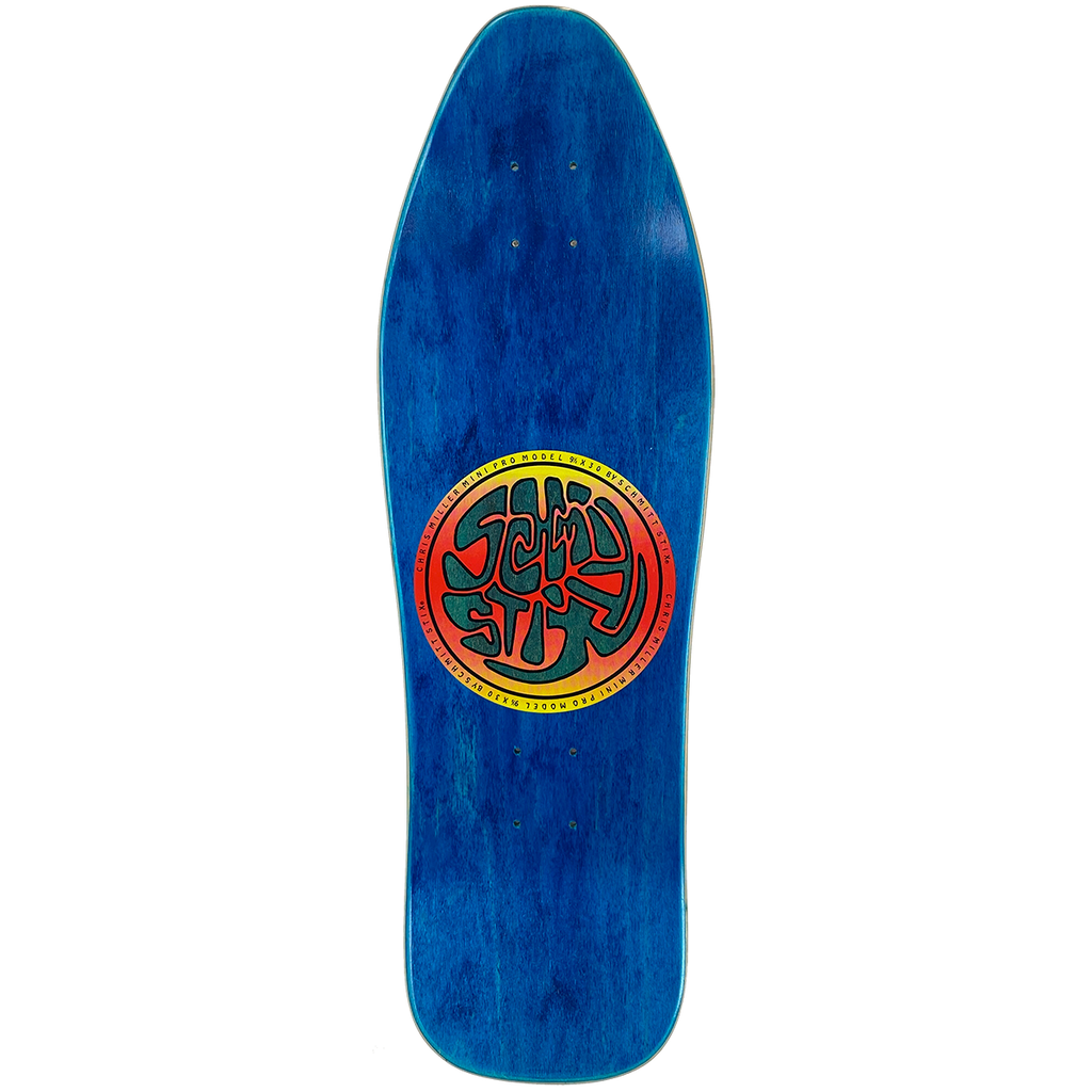Schmitt Stix Chris Miller Cat Bird 9.5" Skateboard Deck