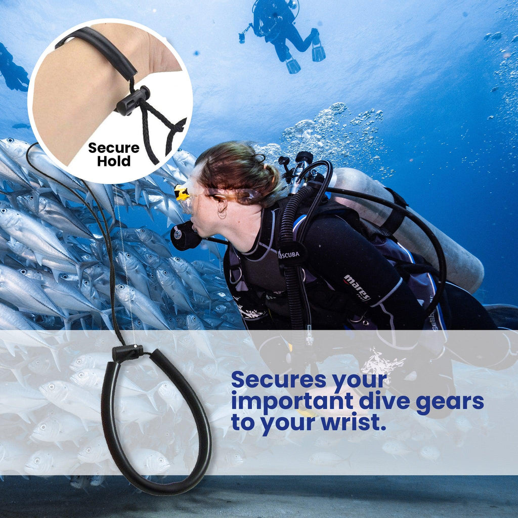 Scuba Diving Adjustable Wrist Lanyard
