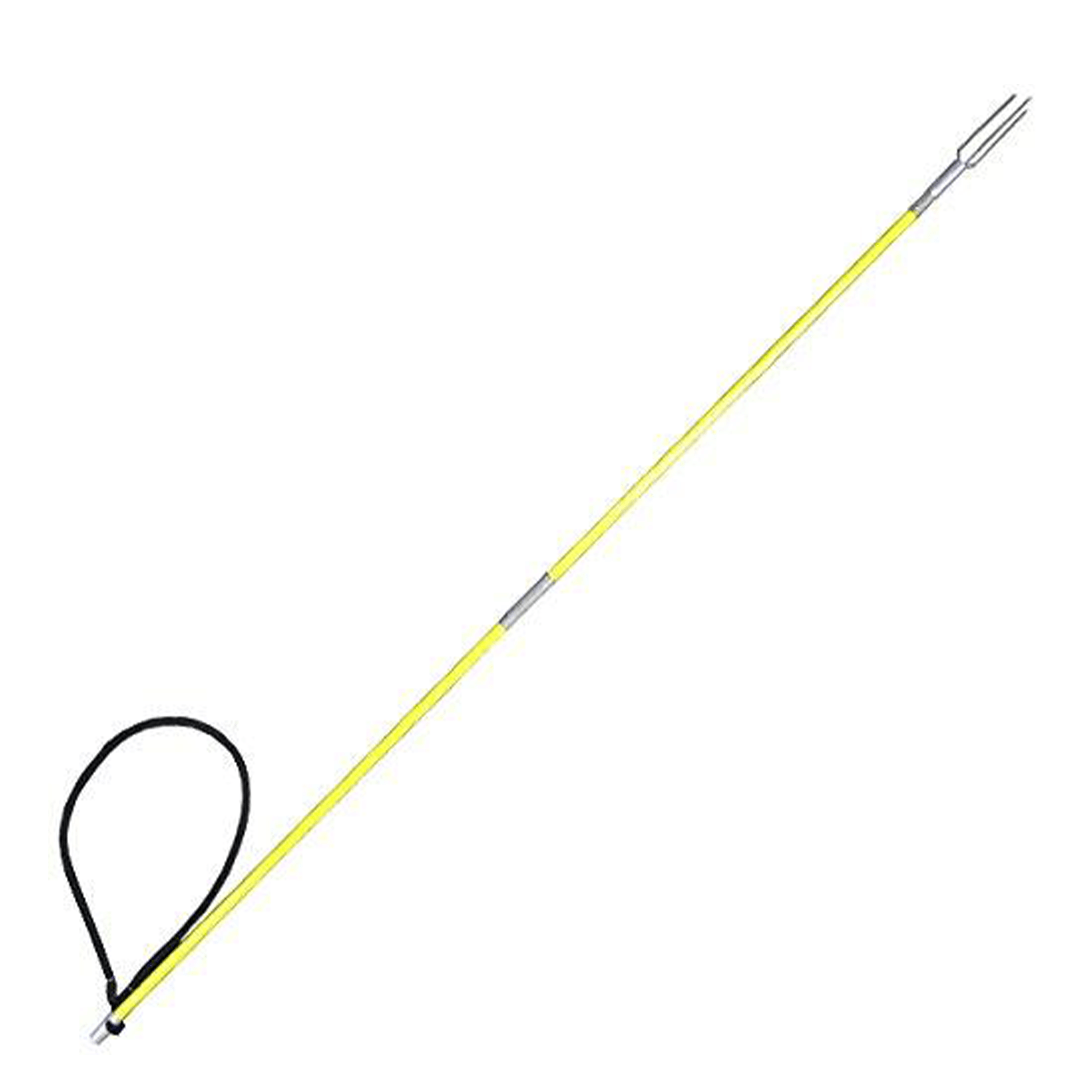 4.5' Travel Two Piece Spearfishing Fiber Glass Pole Spear w/ Lionfish Barb Tip