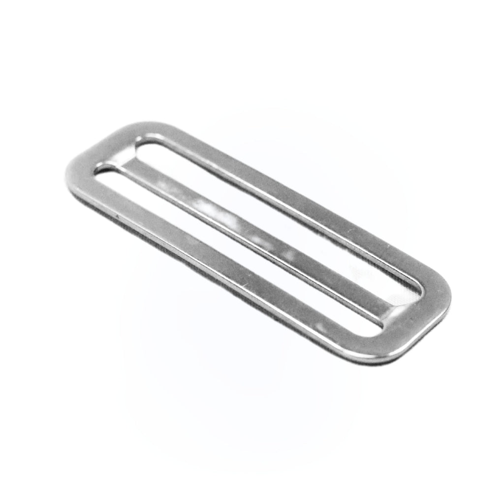 Scuba Choice Diving Stainless Steel 316 TriGlides Slider for 2"Webbing, Pair