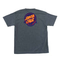 Santa Cruz Dot Reflection Short Sleeve Mens T-Shirt - Black