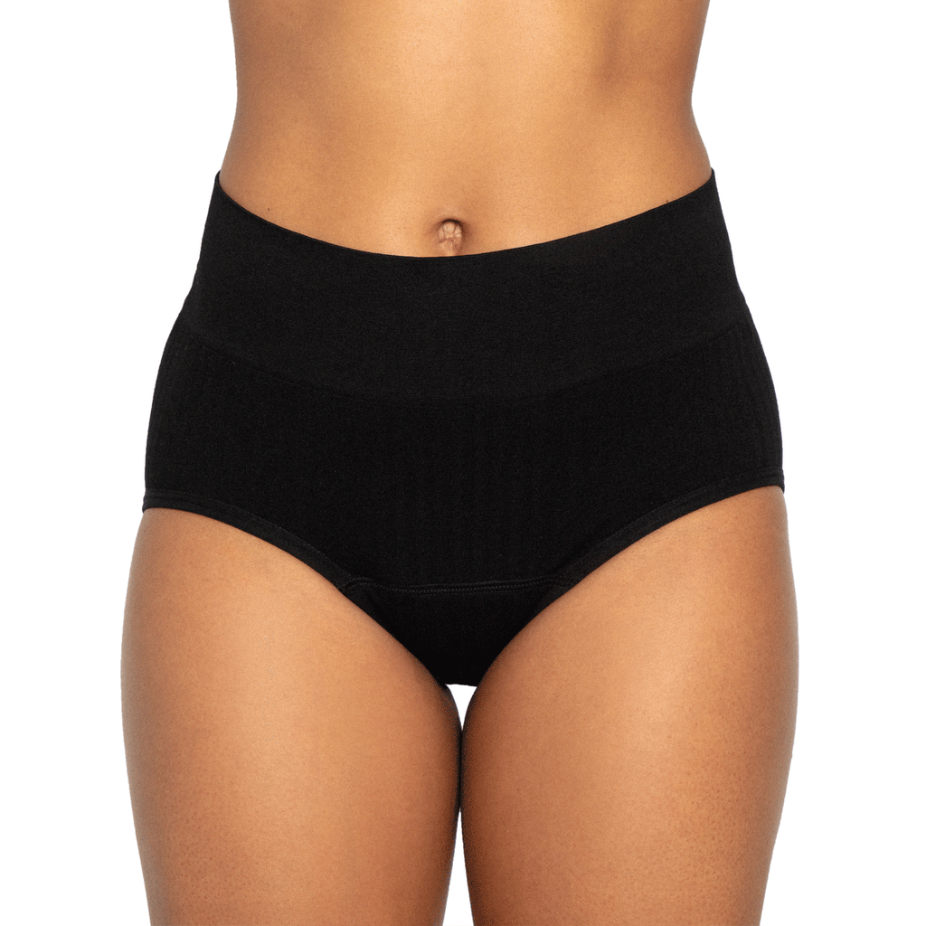 The High Waisted Period. in SportyStretch™ For Heavy Flows