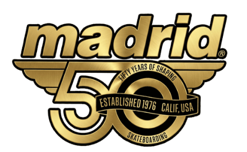 Madrid Claus Grabke "Time Warp" LTD 50th Anniversary SHOF 10.75" Skateboard Deck