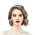 Rhinestone Paved HAPPY BIRTHDAY Message Princess Tiara