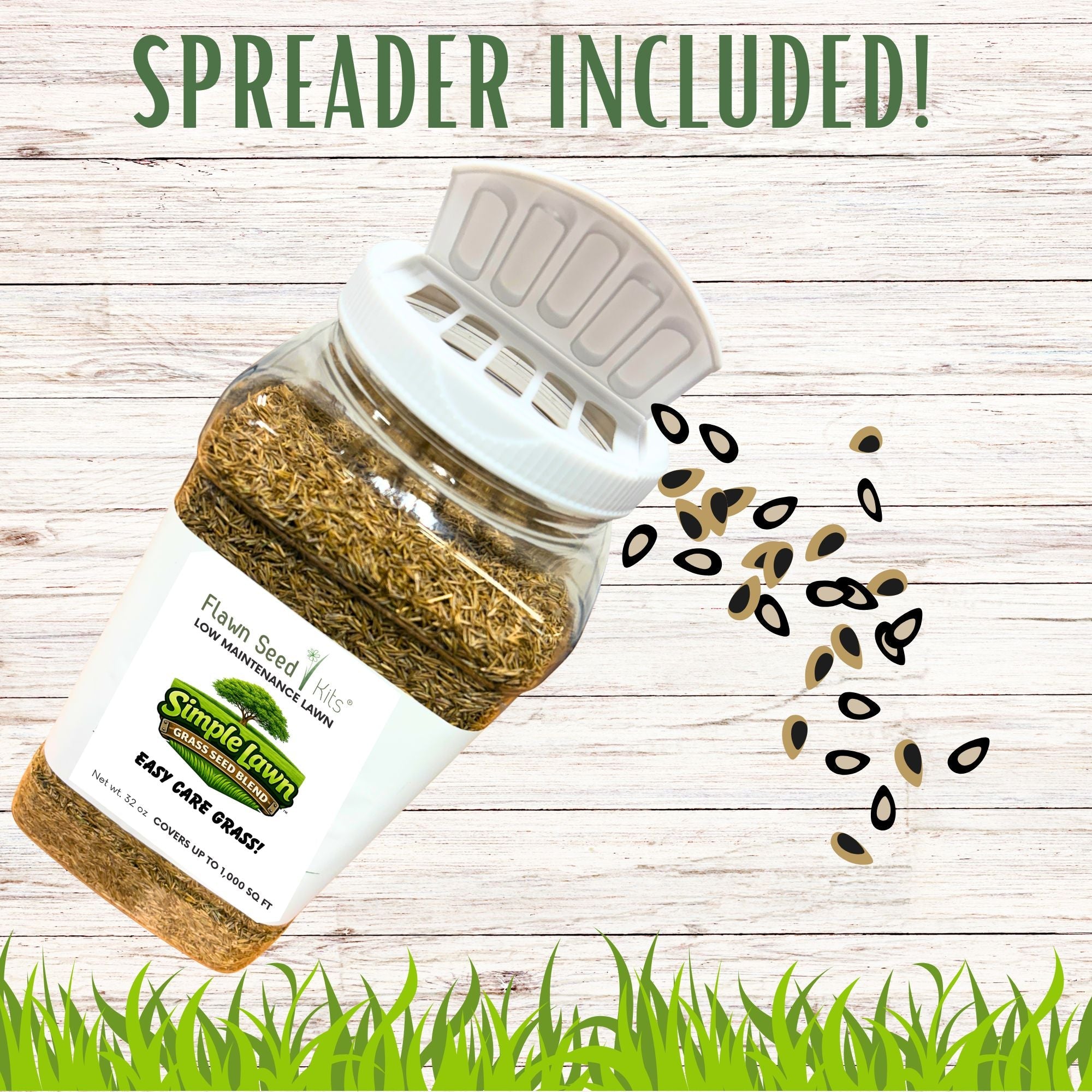 Simple Lawn Fine Fescue Grass Seed